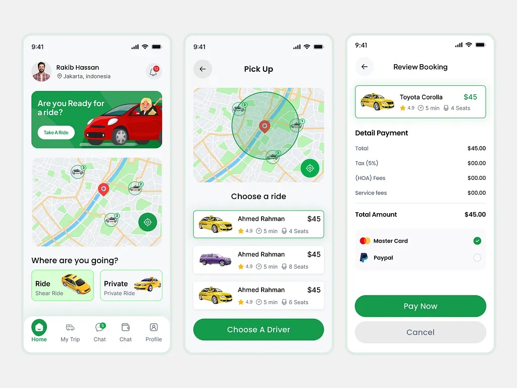 Ride-Hailing & Booking System